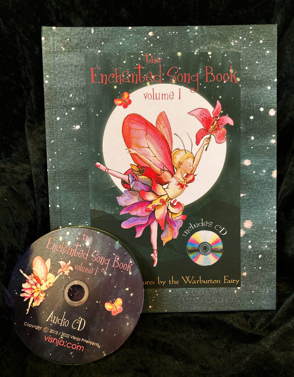 Enchanted Song Book and CD by Visnja Enchanted Song Book and CD by Visnja