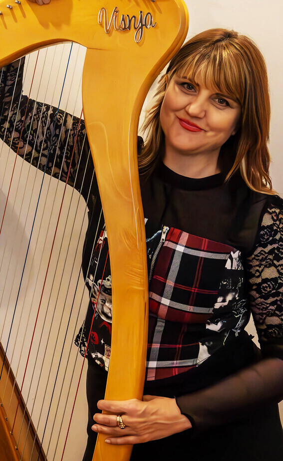 Visnja Harpist and Pianist Adelaide